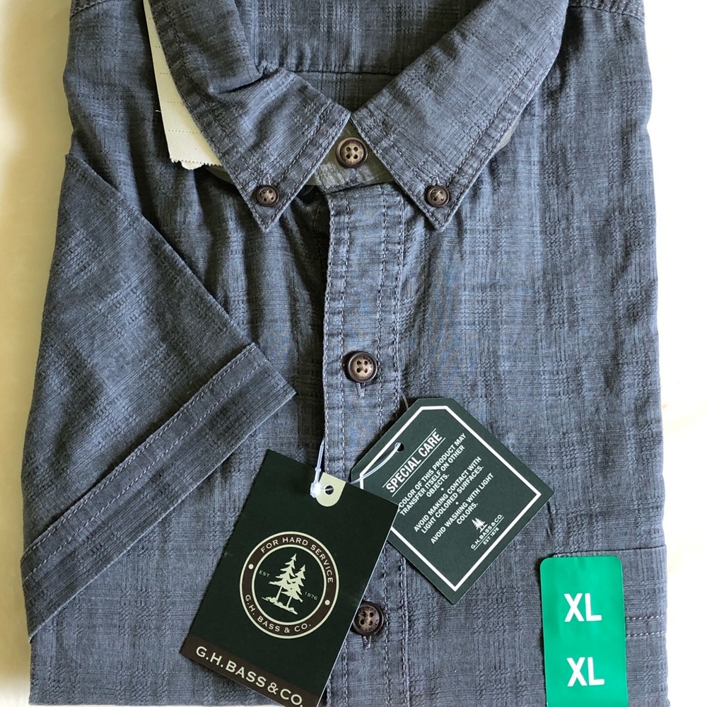 G.H. Bass & Co. Gray Polo